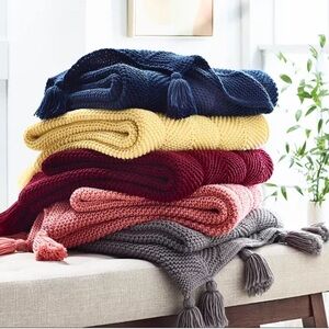 Charter Club Cozy Knit Throw Blanket